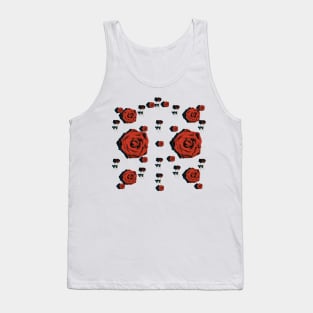 ROSE FIELD WITH SHADE Tank Top